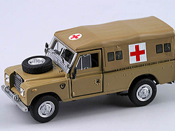Land Rover Series III, Ambulance; Hongwell; 1:43