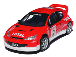 Peugeot 206 WRC; Hongwell; 1:43
