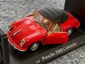 Porsche 356B Cabriolet Soft Top; Hongwell; 1:43